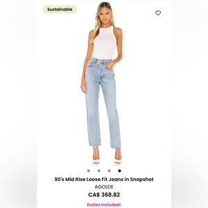 AG Adriano Goldschmied Light Blue Straight Leg Jeans